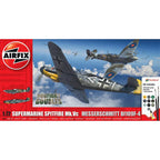 Airfix 1:72 Scale Dogfight Doubles Spitfire Mk.c & Messerschmitt Bf109F-4 A50194