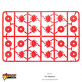 Warlord Games Bolt Action 1:56 Plastic Pin Markers Game Accessories - 999000001