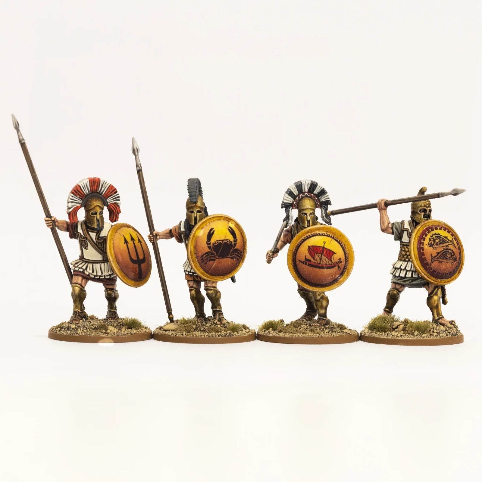 Victrix Greek And Persian Wars 28mm Hard Plastic Greek Hoplites  Models - VXA050