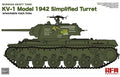 Ryefield Model 1:35 Russian KV-1 Model 1942 Simplified Turret Heavy Tank - 5041