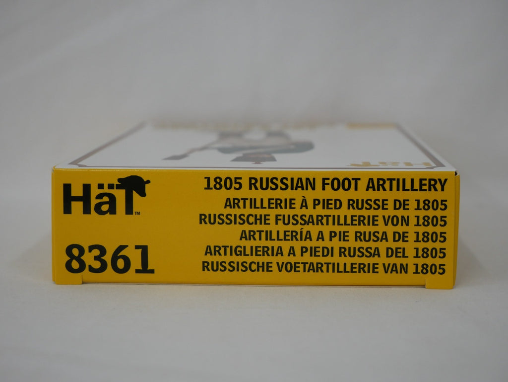 Hat Industrie 1:72 Scale 1805 Napoleonic Russian Foot Artillery With (1/2 pud) 20lb Unicorn Gun - 8361