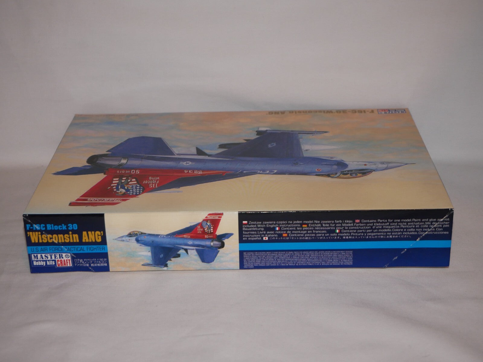 MisterCraft Hobby Kits 1:72 Scale (D-74) F-16C-30 Block 30 'Wisconsin ANG' 40741