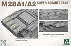 Takom 1:35 Scale World War 2 US M28A1/A2 Super Assault Concept Model Tank - 2210