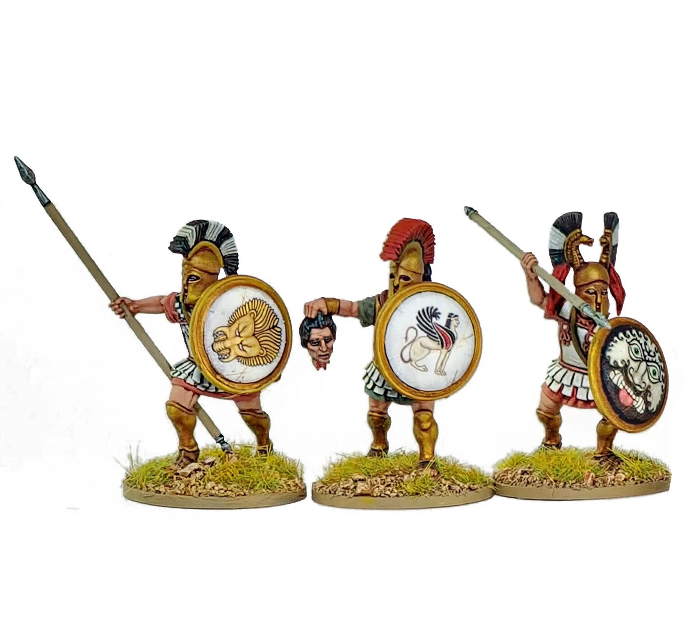 Victrix Greek And Persian Wars 28mm Hard Plastic Greek Hoplites  Models - VXA050