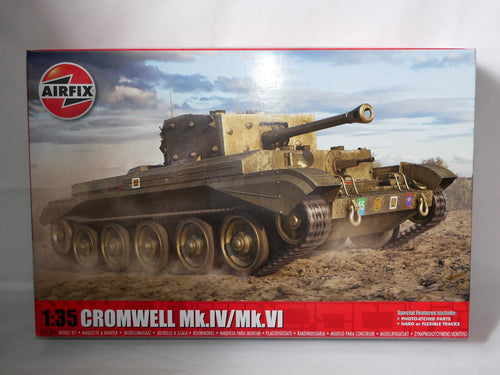 Airfix 1:35 Scale Cromwell Mk.IV / Mk.VI Cruiser Tank Kit Skill Level 3 - A1384