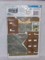 Superquick Low Relief Model Kits 1:76 Scale Red brick Terrace Corner SQC7