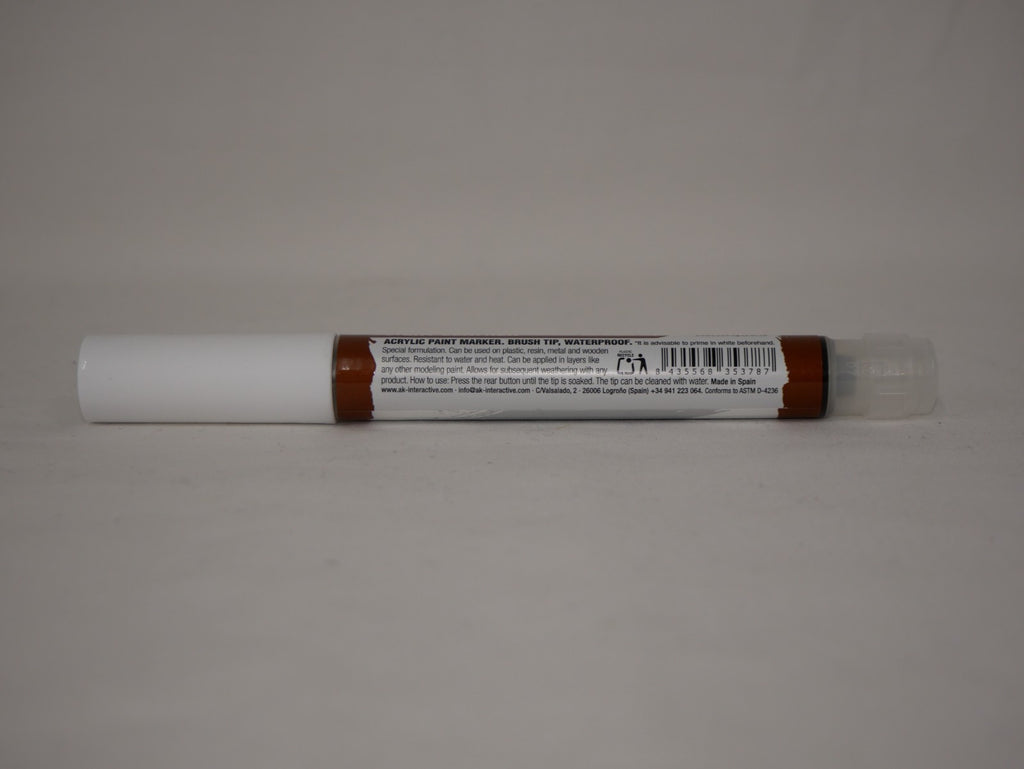 AK Interactive Acrylic Quick Gen Markers For Tabletop Wargaming Light Leather - AKMQ028