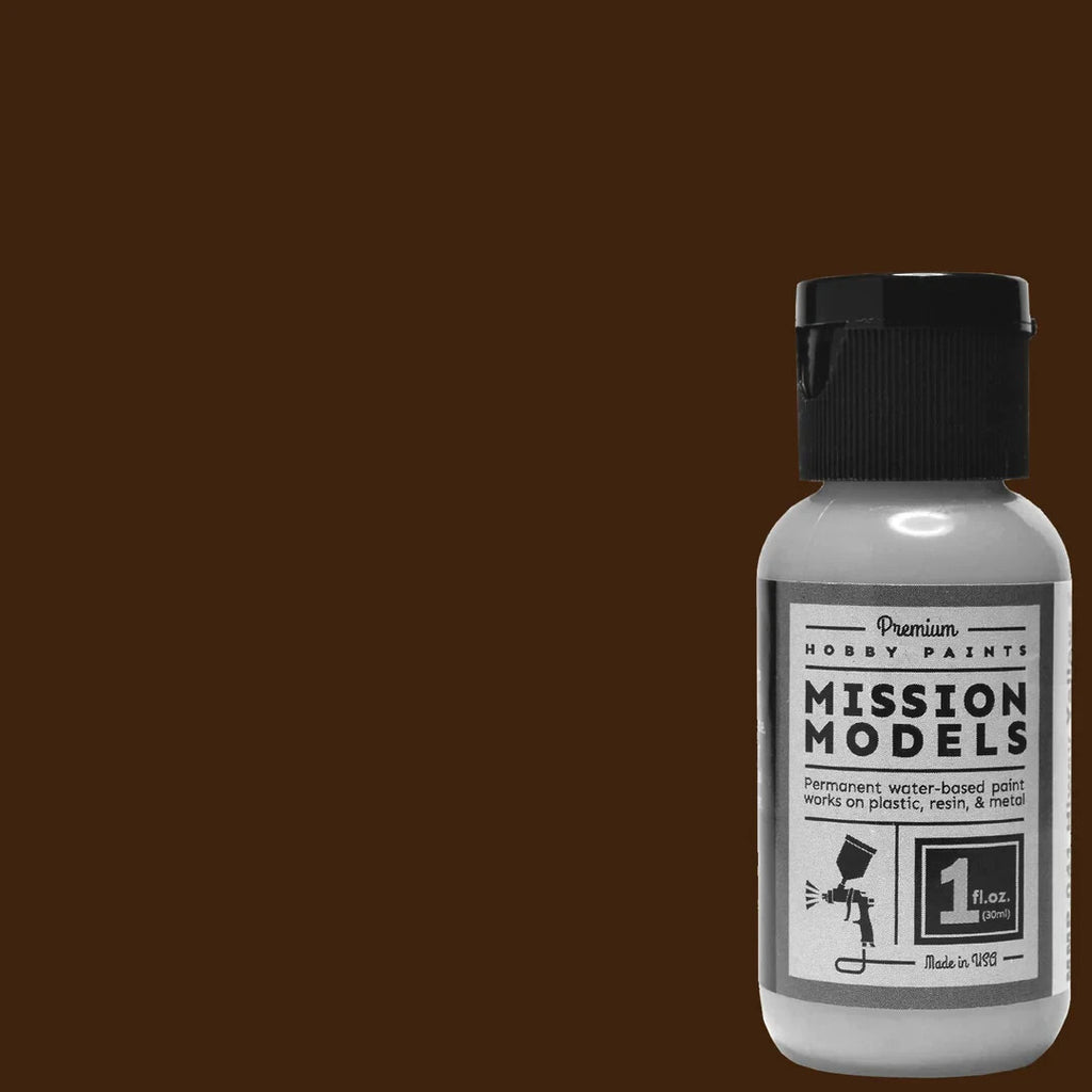 Mission Models Premium Hobby Paints Brown 30ml / 1 fl oz Bottle (MMP - 002)