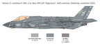 Italeri 1:72 Scale Lockheed Martin F-35C Lightning II ''CATOBAR Version'' - 1469