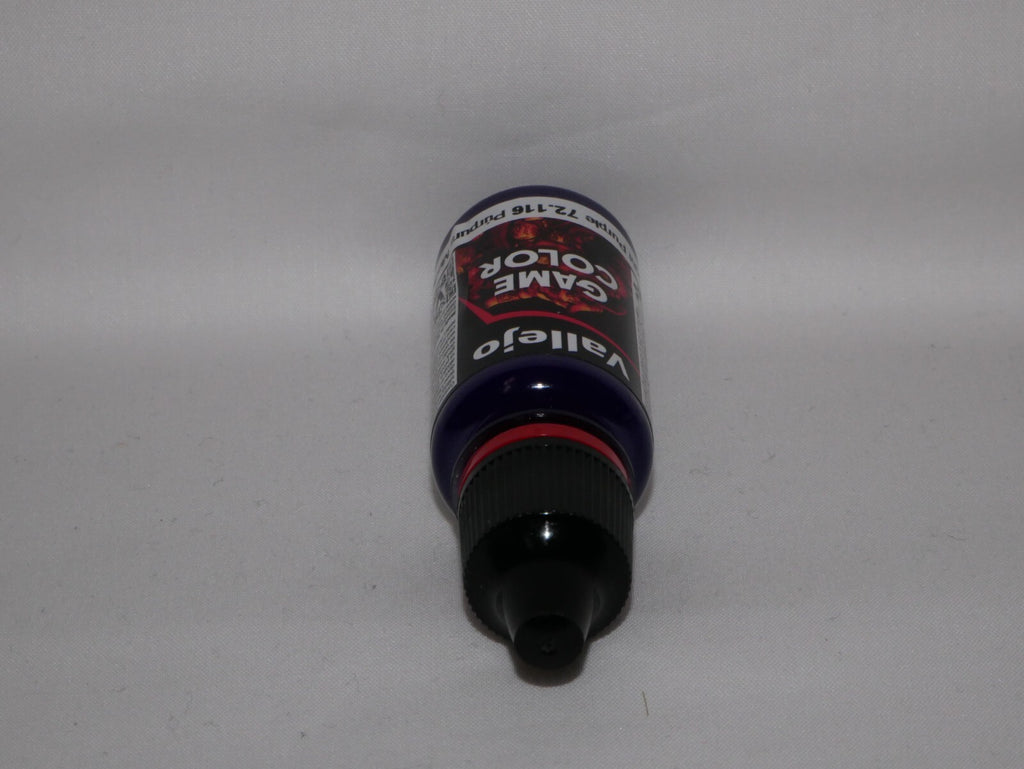 Vallejo Game Color Acrylics Midnight Purple 18ml/0.6 fl oz Dropper Bottle 72.016