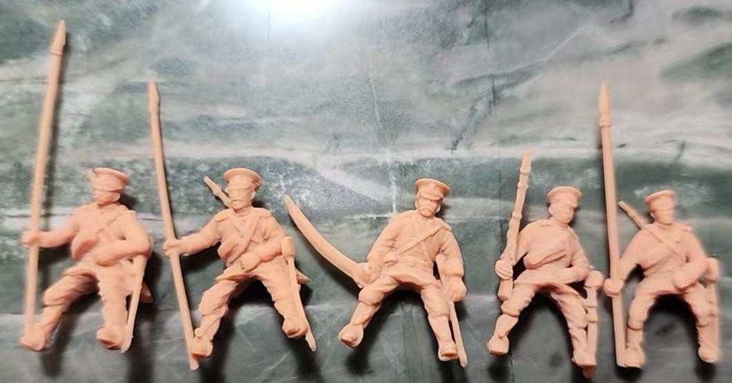 Hat Industrie 1:72 Scale World War 1 (WW1) Russian Cavalry Plastic Models - 8314