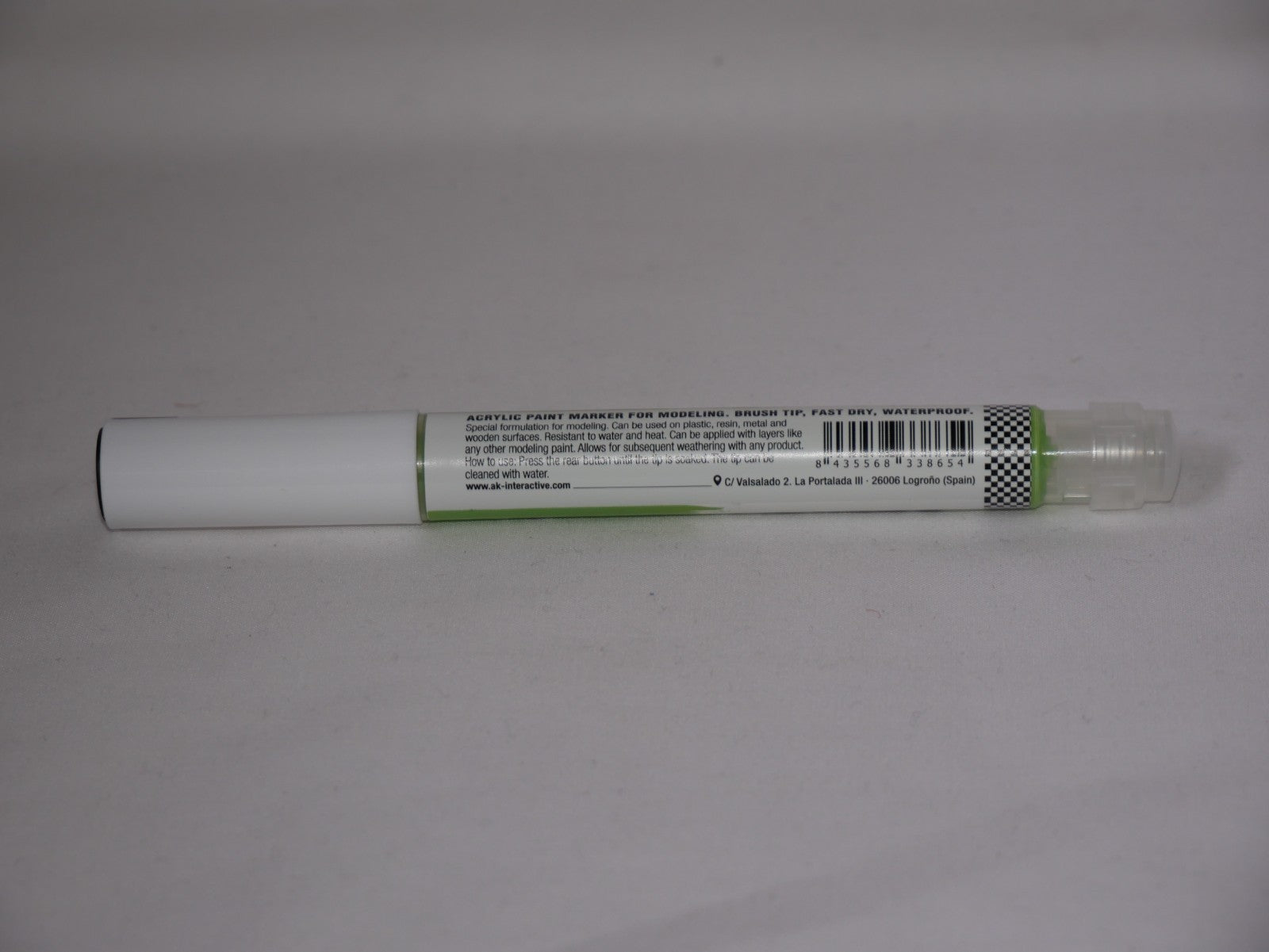 AK Interactive Acrylic Paint Playmarkers For Tabletop Games Light Green - AKM012
