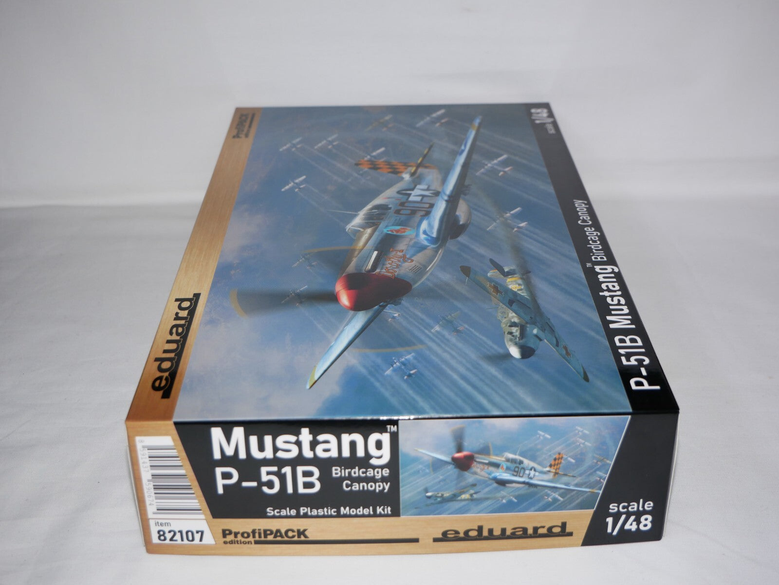 Eduard 1:48 Scale P-51B Mustang Birdcage Canopy ProfiPACK Edition Kit - 82107