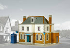 Superquick Model Kits 1:76 Scale Police Statio Or Library Scaled For HO/OO SQB25