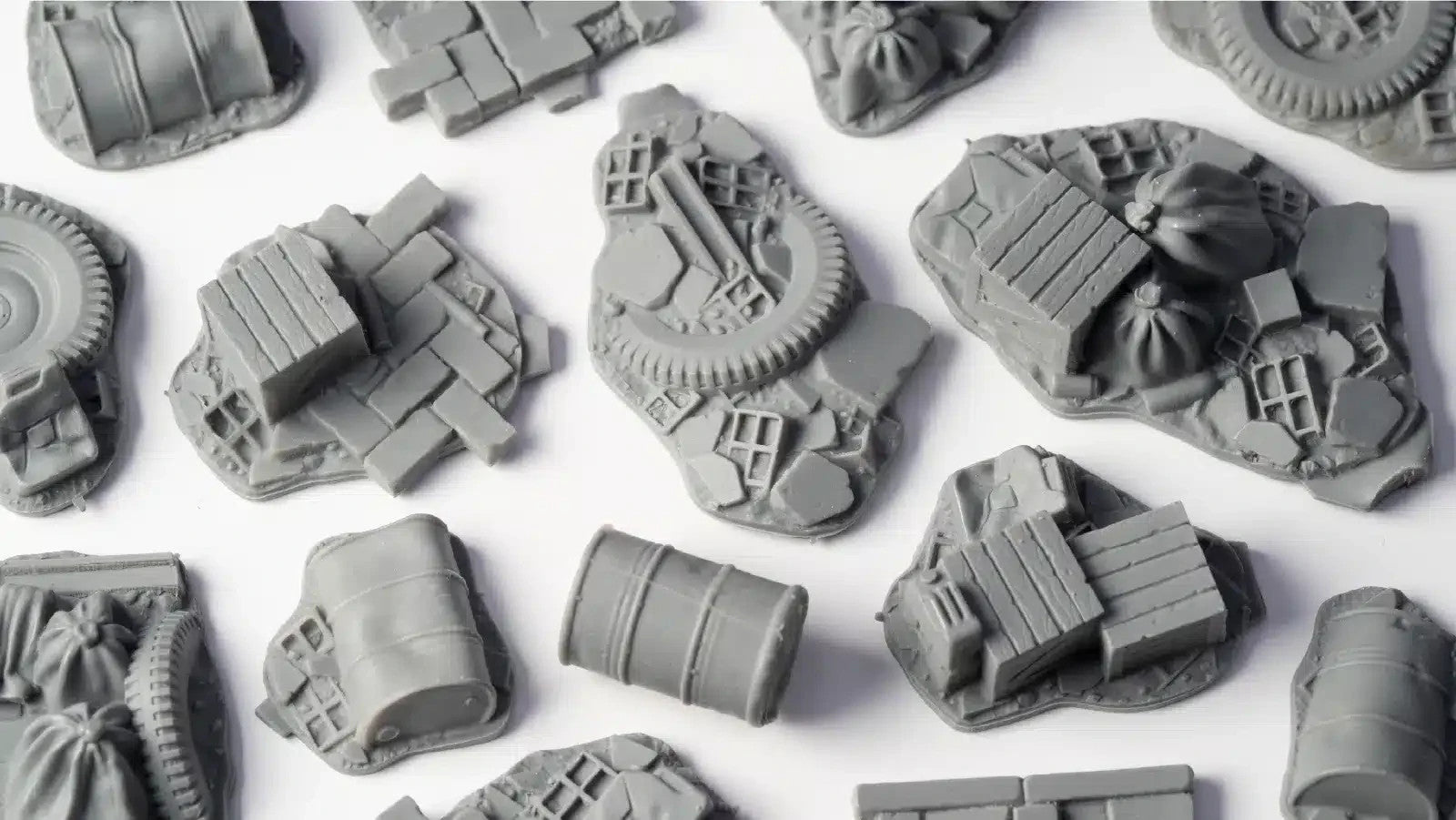 Gamers Grass Basing Bits Urban Warfare For Wargaming Miniature Bases - GGBB-UW