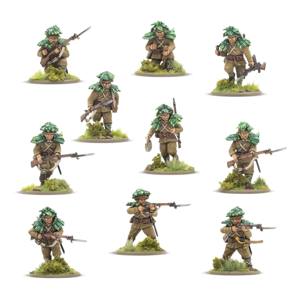 Warlord Games Bolt Action 1:56 Scale Japanese Army Infantry Platoon - 402016003