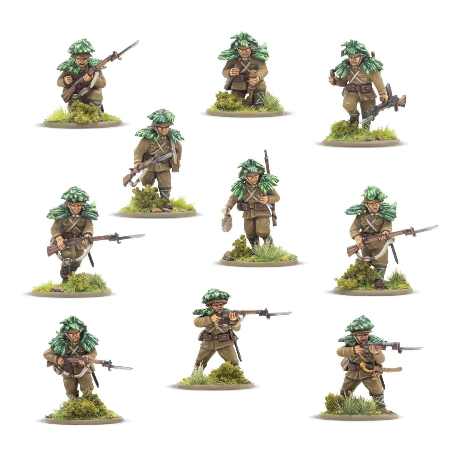 Warlord Games Bolt Action 1:56 Scale Japanese Army Infantry Platoon - 402016003