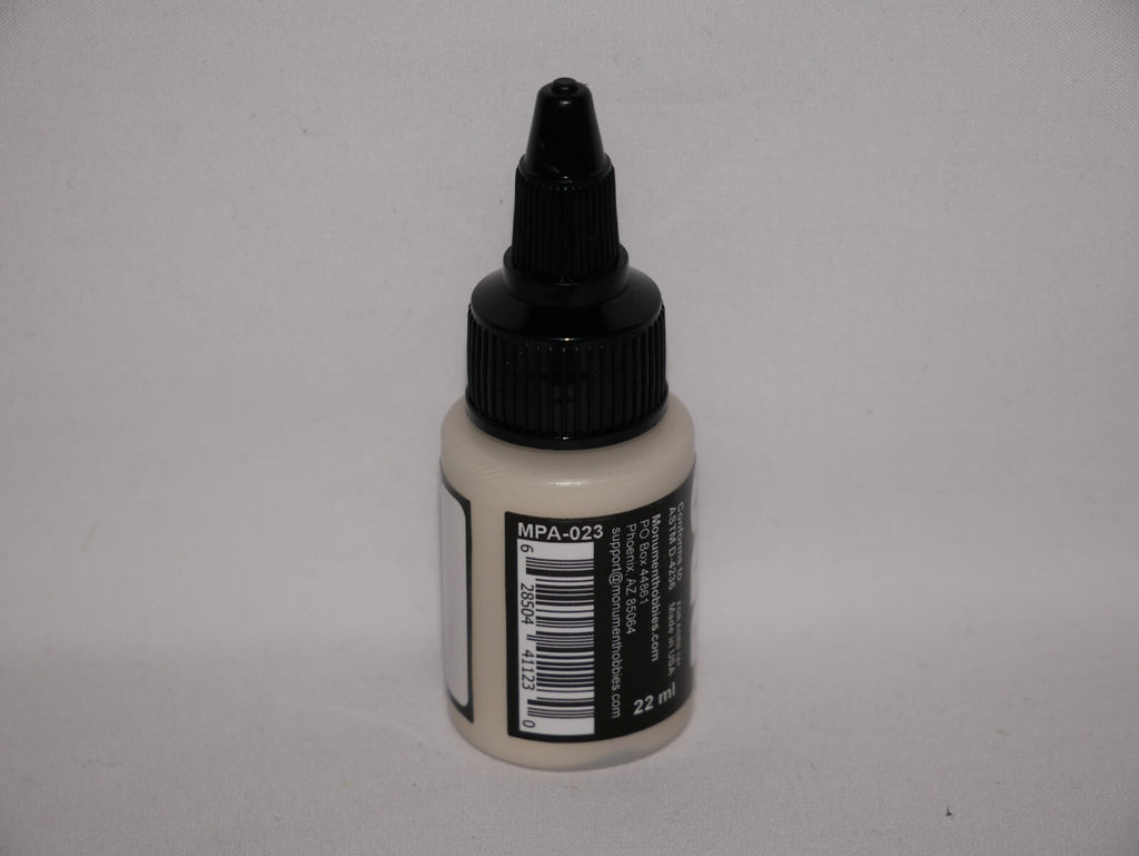 Monument Hobbies Pro Acryl Paint Range Ivory 22ml Twist Top Bottle - (MPA-023)