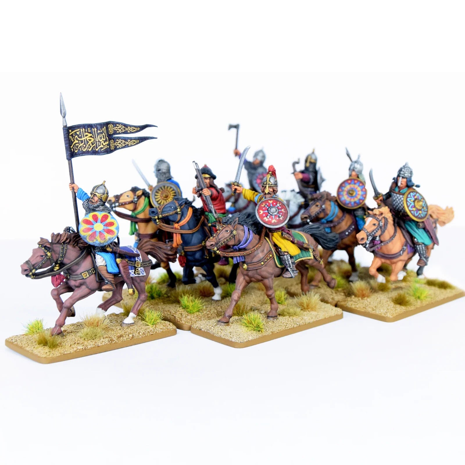 Victrix Medieval Warriors 28mm Scale Hard Plastic Islamic Cavalry Models VXM003