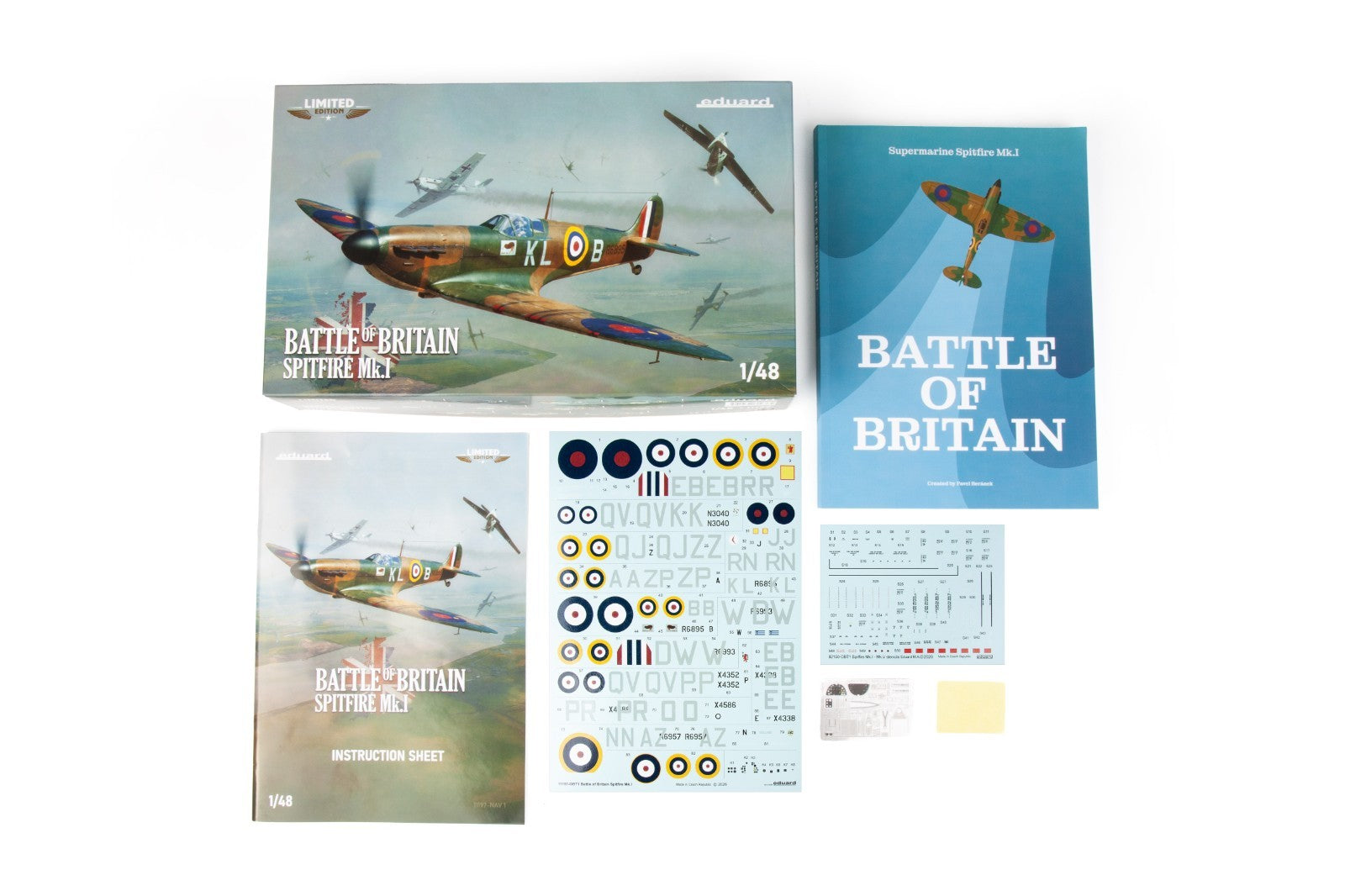 Eduard 1:48 Battle Of Britain Supermarine Spitfire Mk.1 Limited Edition - 11197