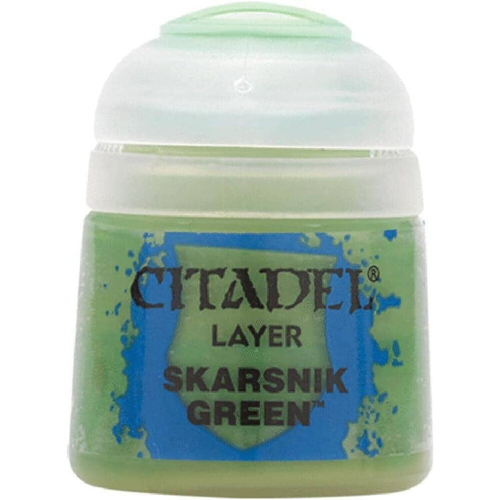 Citadel Colour Layer Skarsnik Green Acrylic 12ml/0.40 fl oz Paint Pot - (22-26)