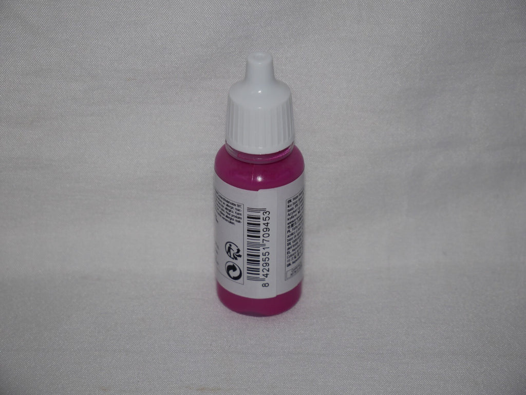 Vallejo Model Color Magenta Acrylic 17ml/0.57 fl oz Dropper Bottle - 70.945