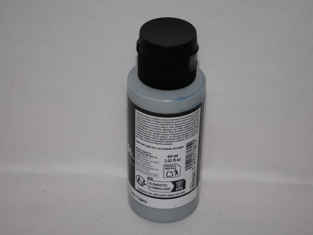 Vallejo Polyurethane Surface Primer USN Light Ghost Grey 60ml Bottle - 73.615