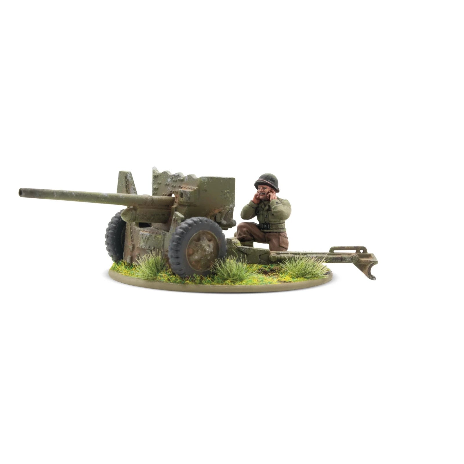 Warlord Games Bolt Action 1:56 Scale WWII US Army 57mm Anti-Tank Gun - 402013054