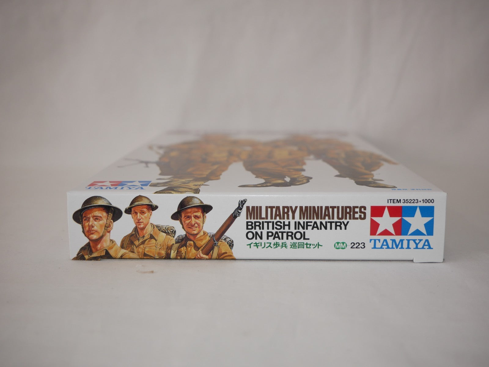 Tamiya Military Miniatures 1:35 Scale WWII British Infantry On Patrol - 35223