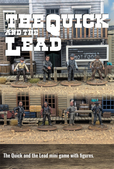 Great Escape Games Dead Man's Hand 28mm The Quick and the Lead 8 Mini Set - DMH399