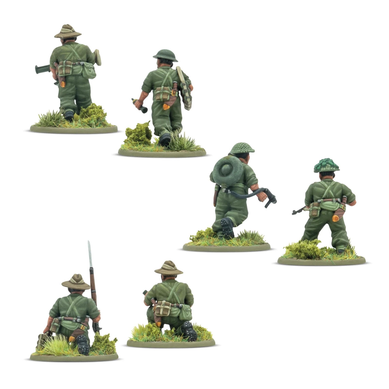 Warlord Games Bolt Action 1:56 WWII British Gurkha Infantry Platoon - 402011214