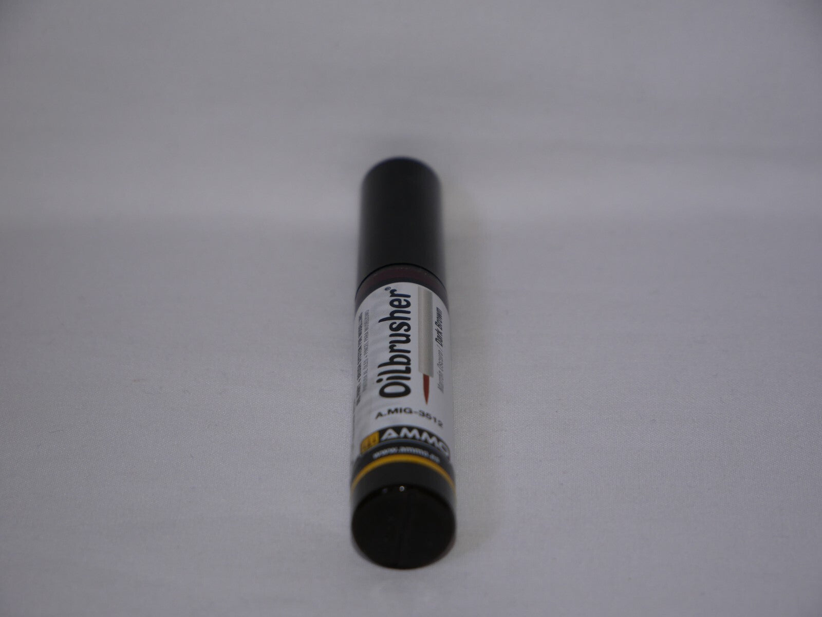 Ammo By Mig Jimenez Dark Brown Oilbrusher With Fine Brush Applicator A.MIG-3512
