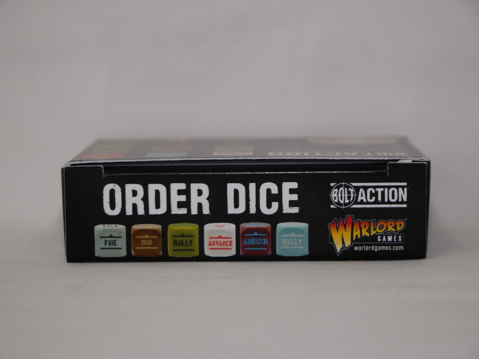 Warlord Games Bolt Action 1:56 Scale 12x Grey Coloured Order Dice - (402616008)