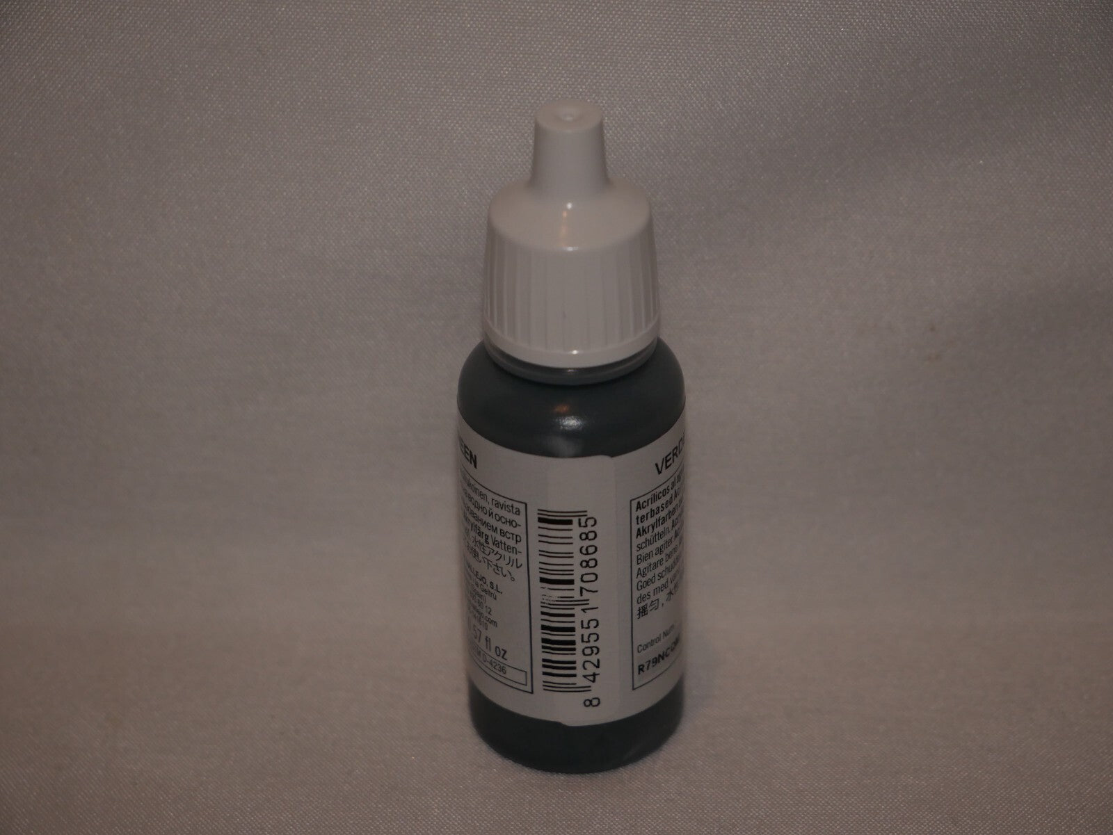 Vallejo Model Color Dark Sea Green Acrylic 17ml/0.57 fl oz Dropper Bottle 70.868