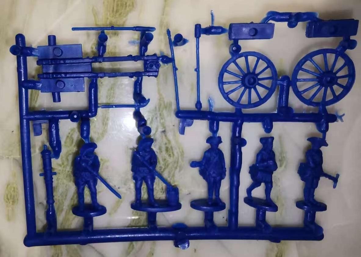 Hat Industrie 1:72 Scale American War Of Independence British Artillery - 8345