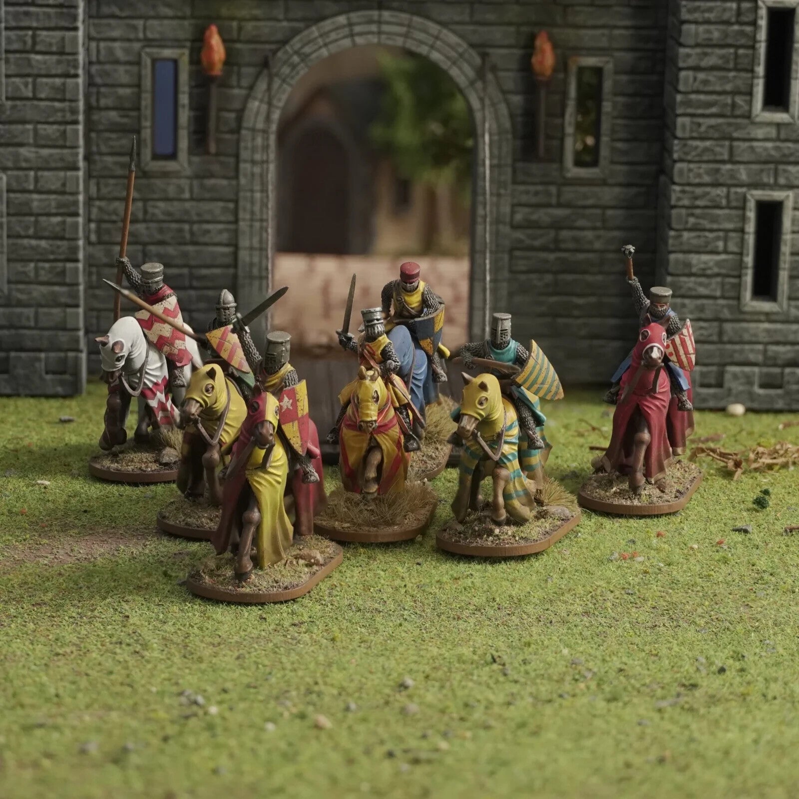 Wargames Atlantic The Barons' War 28mm Mounted Knights (1150-1320) - WAAAC004