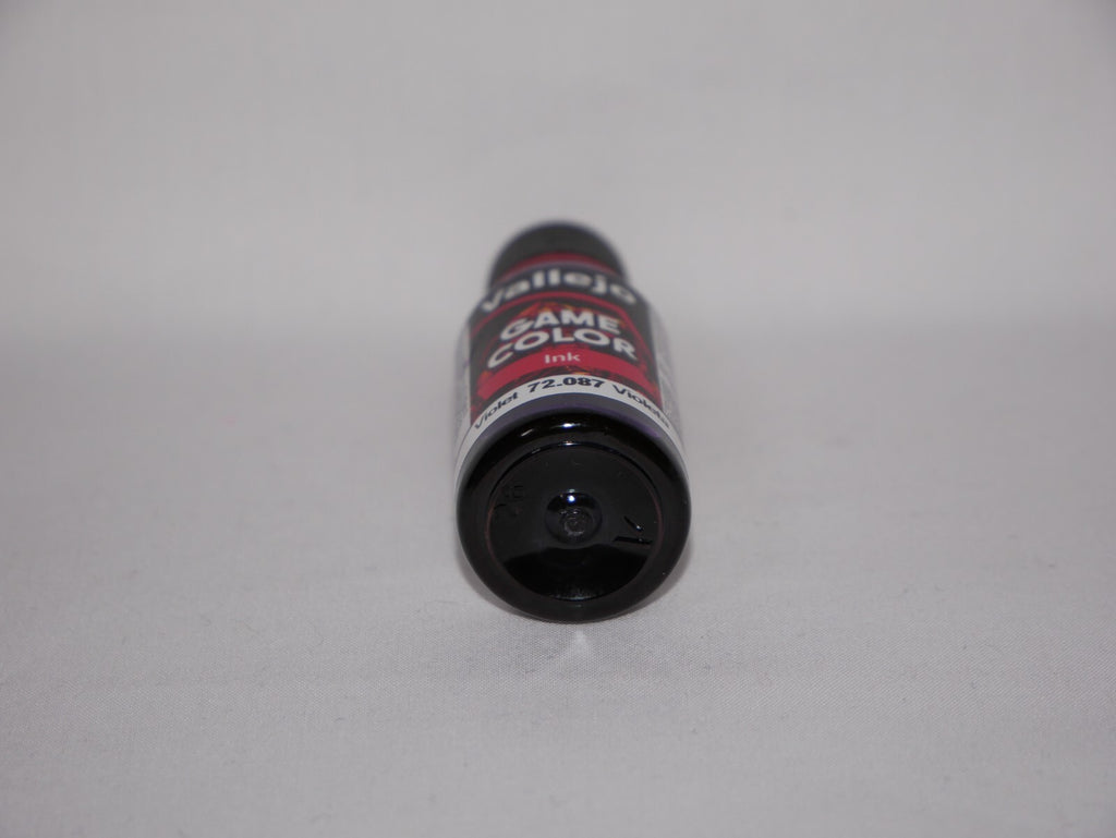 Vallejo Game Color Acrylic Ink Range Violet 18ml/0.6 fl oz Dropper Bottle 72.087