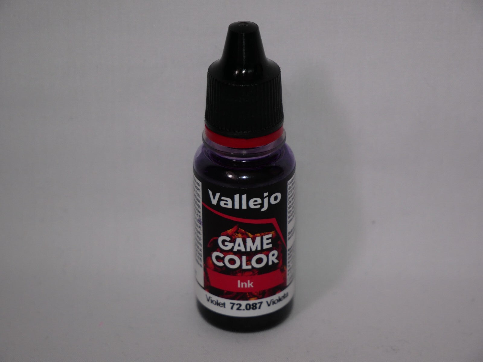 Vallejo Game Color Acrylic Ink Range Violet 18ml/0.6 fl oz Dropper Bottle 72.087