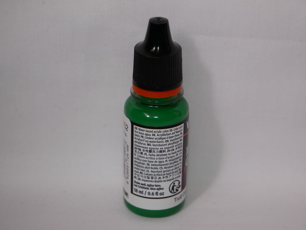 Vallejo Xpress Color Acrylics Troll Green 18ml/0.6 fl oz Dropper Bottle - 72.416