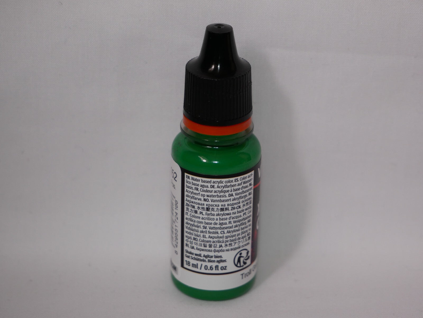 Vallejo Xpress Color Acrylics Troll Green 18ml/0.6 fl oz Dropper Bottle - 72.416