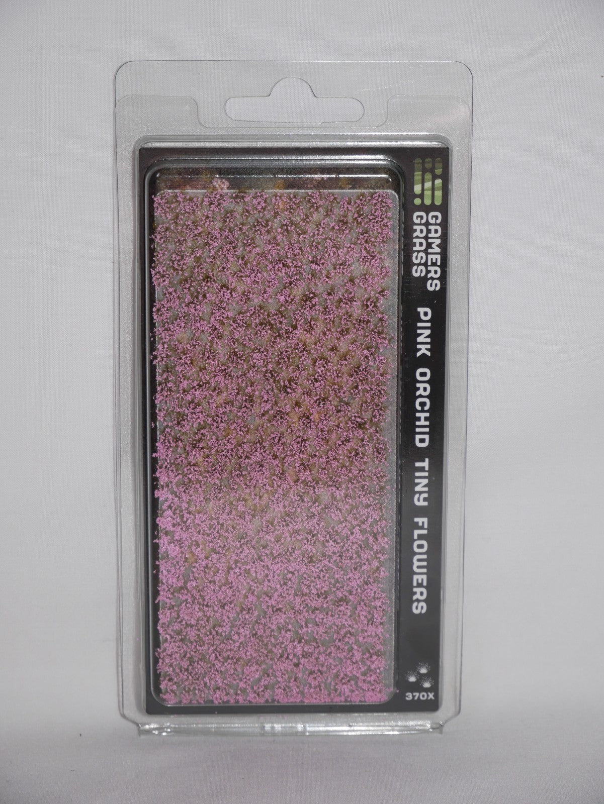 Gamers Grass Pink Orchid Tiny Flowers Grass Tufts For Bases 370 Per Pack GGFS-PO