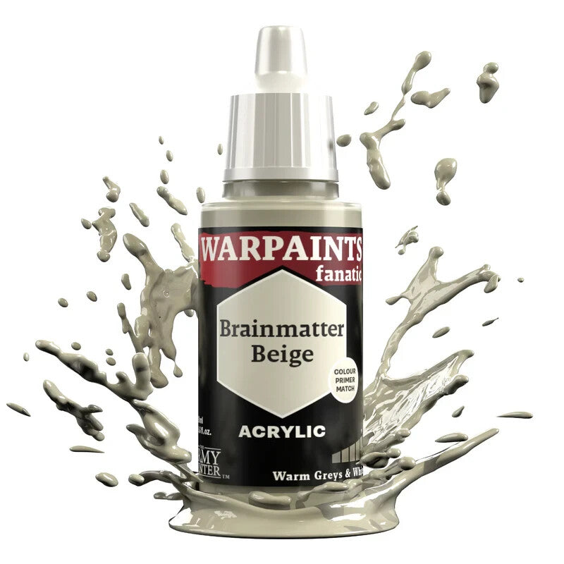 The Army Painter Warpaints Fanatic Brainmatter Beige 18ml Dropper Bottle WP3011