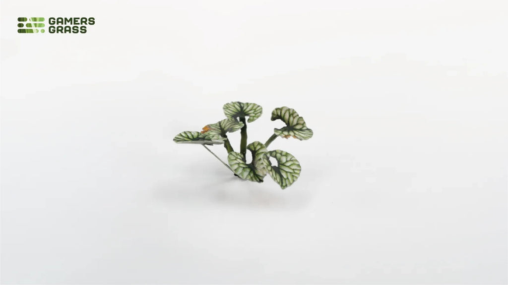 Gamers Grass Full Color Laser Cut Plants Bugloss (73) Per Pack - GGLP-BL