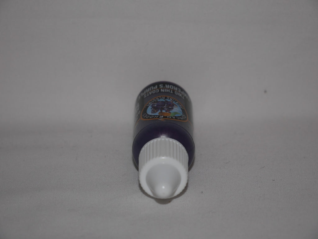 Duncan Rhodes Painting Academy Two Thin Coats Emperor's Purple 15ml Bottle 10166