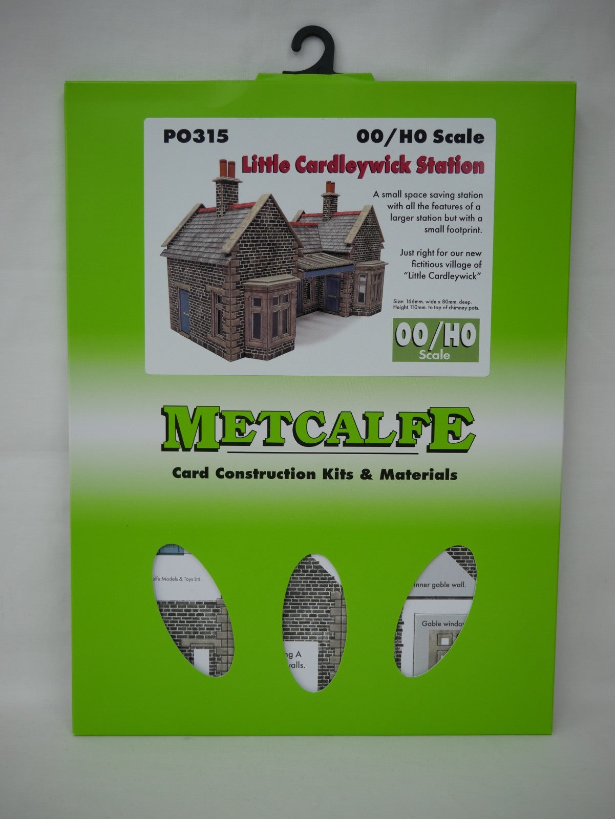 Metcalfe Card Construction Kits OO/HO Scale Little Cardleywick Station - PO315