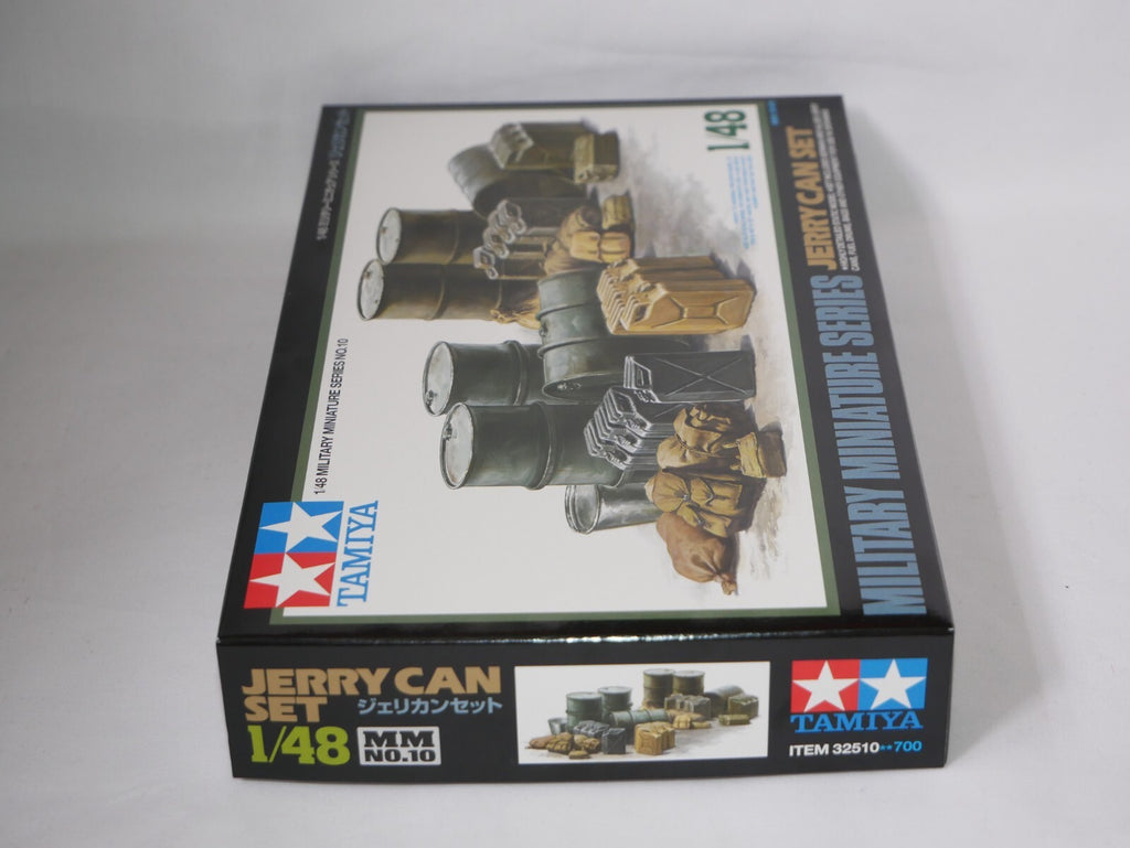 Tamiya Military Miniatures Series (No. 10 ) 1:48 Scale Jerry Cans Set - 32510