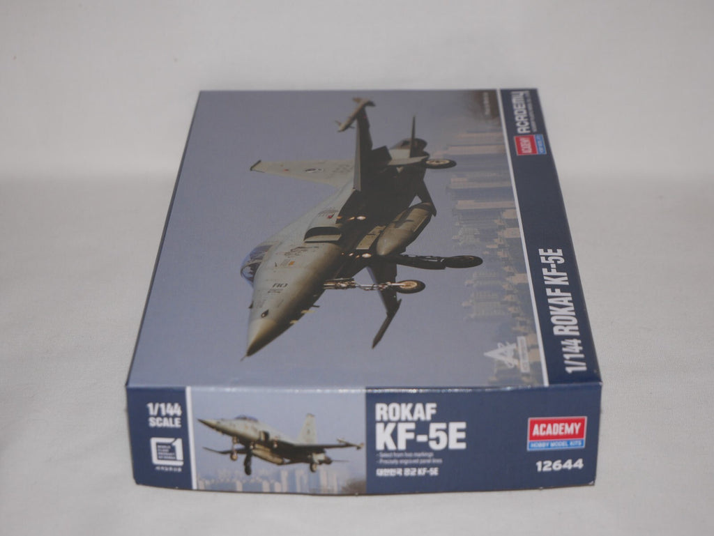 Academy Plastic Model Kits 1:144 Scale ROKAF KF-5E Tiger II Fighter Jet - 12644