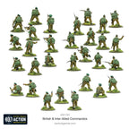 Warlord Games Bolt Action 1:56 Scale British & Inter-Allied Commandos 402011022