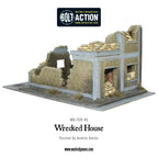 Warlord Games Bolt Action 1:56 Scale WWII Hard Plastic Wrecked House - WG-TER-46