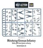Warlord Games Bolt Action 1:56 Scale WWII Blitzkrieg German Infantry - 402012012